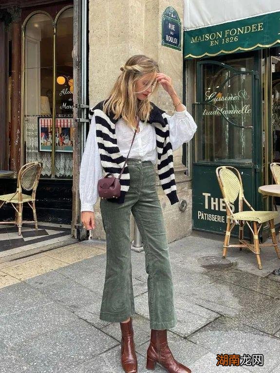 裤子+靴子,穿出态度才时髦!
