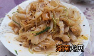 米皮怎么炒 米皮做法