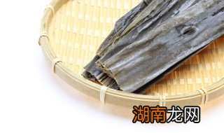 海带炖猪蹄什么时候放海带 海带炖猪蹄