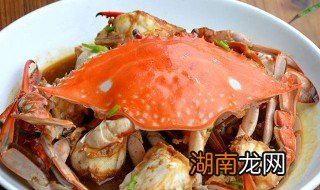 梭子蟹红烧怎么烧 梭子蟹红烧怎么做