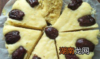 玉米面枣发糕的做法 怎么做玉米面红枣发糕好吃