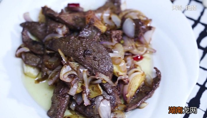 炒猪肝的做法 炒猪肝怎么做