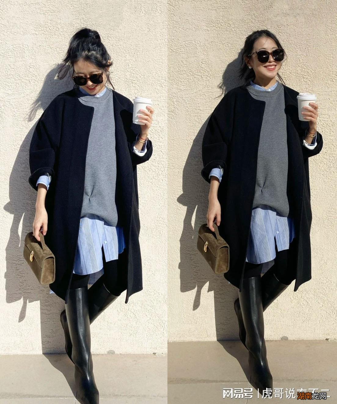 天冷了适合穿大衣和毛衣，中年女人学会这些搭配攻略，时尚优雅