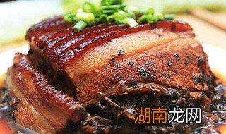 梅干菜扣肉做法 梅干菜扣肉的做法家常