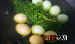荠菜煮蛋的做法步骤 荠菜煮蛋怎么做好吃