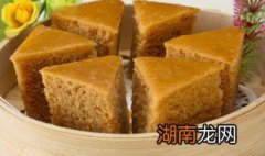 烤制红糖糕步骤 烤制红糖糕的方法