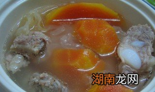 猪骨炖木瓜汤步骤 猪骨炖木瓜汤做法介绍