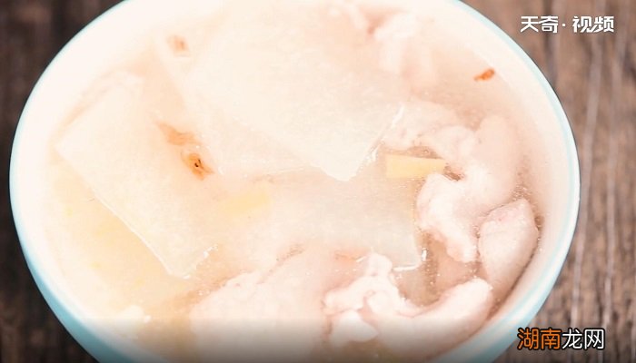 玉竹冬瓜瘦肉汤的做法 玉竹瘦肉粥的做法