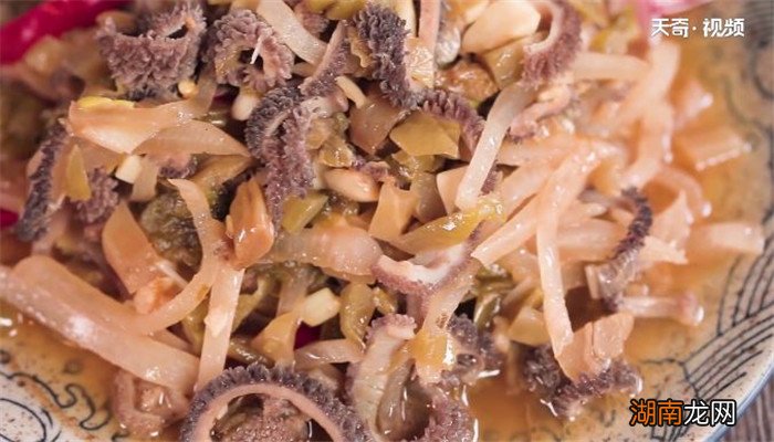 羊肚丝怎么做好吃 酸辣羊肚丝怎么做