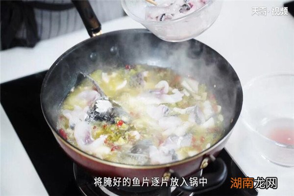 酸菜鱼的做法 酸菜鱼的做法 最正宗的做法