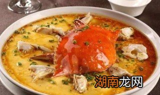 梭子蟹炖蛋的做法 梭子蟹炖蛋的做法大全