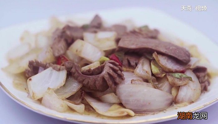 火爆腰花的做法最正宗 火爆腰花的做法