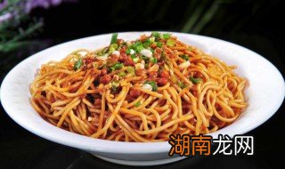 武汉热干面的家常做法 武汉正宗热干面的配料及做法