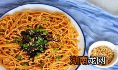 拌面怎么做简单又好吃 花生酱拌面怎么做简单又好吃
