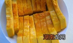 南瓜糯米条的制作方法 南瓜糯米条的做法大全