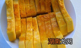 南瓜糯米条的制作方法 南瓜糯米条的做法大全