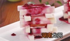 蓝莓山药 蓝莓山药的做法和摆盘