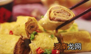 猪肉蛋卷的做法家常窍门 猪肉蛋卷的做法家常简单