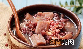 红豆莲藕汤做法窍门 红豆莲藕汤的做法与功效窍门