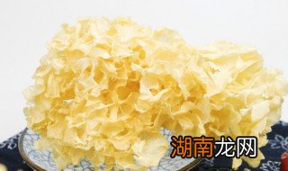 银耳用什么水泡最好开水还是冷水 银耳用什么水泡最好