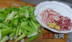 芹菜五花肉的做法 芹菜五花肉做法窍门