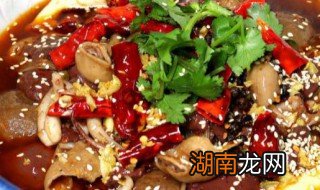 毛血旺的做法和用料 两种毛血旺的做法