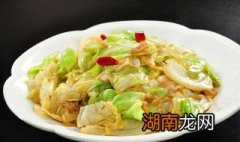 炒包菜的家常做法 肉片炒包菜的家常做法