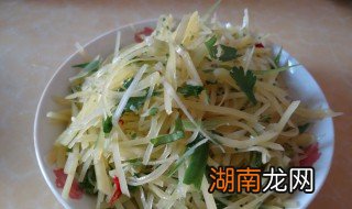 拌土豆丝的做法