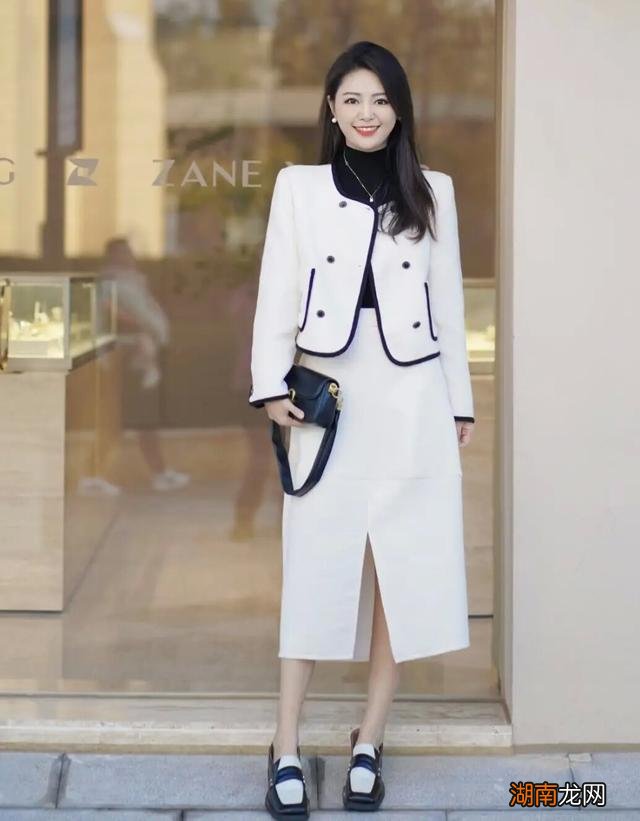 这才是体制内穿搭模板，优雅显气质，冬季可照搬
