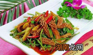 腰花怎么炒好吃 腰花怎么炒好吃又嫩不腥