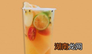 秋天水果茶的做法和配方 水果茶的做法和配方