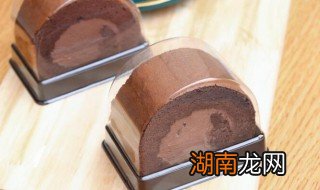 黑可可蛋糕卷的做法 可可黑森林蛋糕