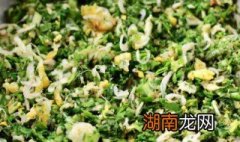荠菜鸡蛋素饼的做法窍门 荠菜鸡蛋素饼的做法