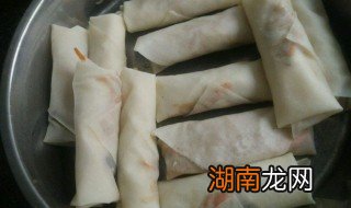 馄饨皮做春卷的家常做法窍门 馄饨皮做春卷的家常做法
