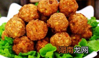 猪肉丸子的做法大全家常窍门 猪肉丸子的做法大全