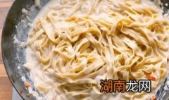 如何制作奶油面条的做法 如何制作奶油面条