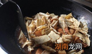 腐竹红烧肉的简单做法 腐竹红烧肉的简单做法窍门