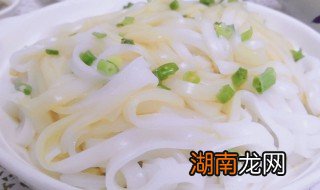 河粉是什么吃的 河粉是什么吃的做的