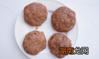 嫩煎肉饼快手早餐的做法 怎么样煎肉饼