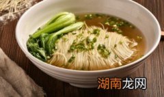 家常青菜肉丝面的家常做法大全 家常青菜肉丝面的家常做法