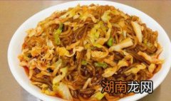 大头菜炒粉条的做法 大头菜炒粉条的做法不放肉