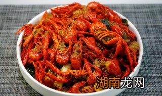 炒小龙虾尾的家常做法 炒小龙虾尾的家常做法大全家常