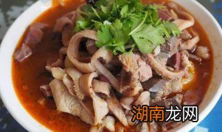 酱羊杂的正宗做法窍门 酱羊杂的做法和配方
