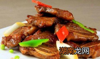 牛仔骨的做法 牛仔骨的做法最正宗的做法