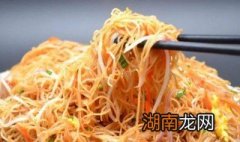 东莞炒米粉的做法 东莞炒米粉做法窍门
