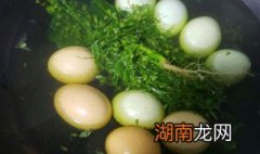 如何煮荠菜蛋 煮荠菜鸡蛋的方法