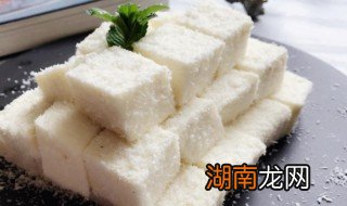 椰奶冻的配方 椰香奶冻的做法