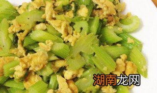 西芹和什么搭配炒最好 西芹怎么炒好吃