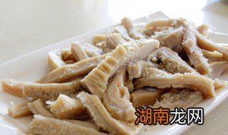 牛肚是什么 牛肚是什么样的