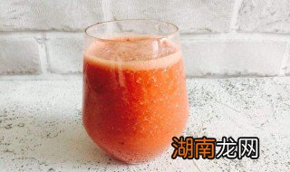 西瓜汁怎么做 西瓜汁怎么做好吃好喝